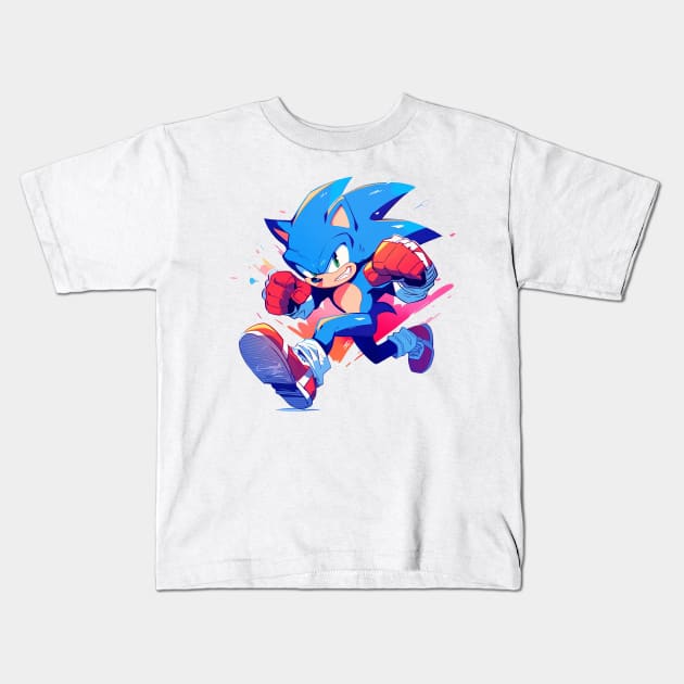 sonic Kids T-Shirt by lets find pirate